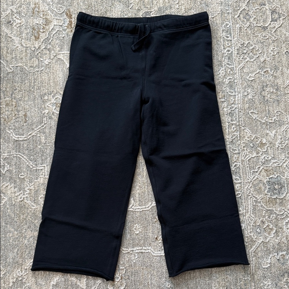 Frank & Eileen Catherine Navy Blue Cropped SweatPants